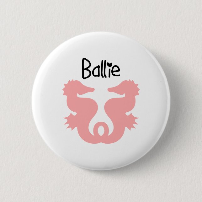 BALLIE Wentworth Bea allie 6 Cm Round Badge (Front)