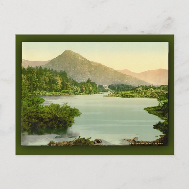 Ballinahinch. County Galway, Ireland Postcard (Front)