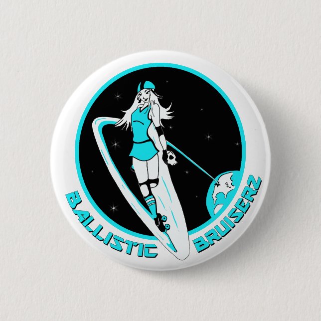Ballistic Bruiserz Pin (Front)