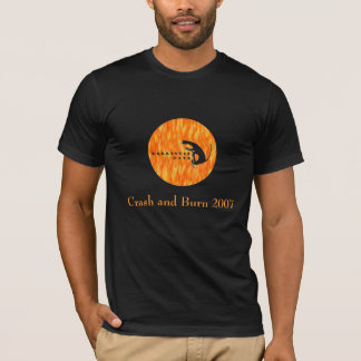 Ballistic Cats, Crash and Burn 2007 T-Shirt