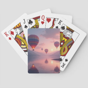 Balloon Adventure Dreams Playing Cards
