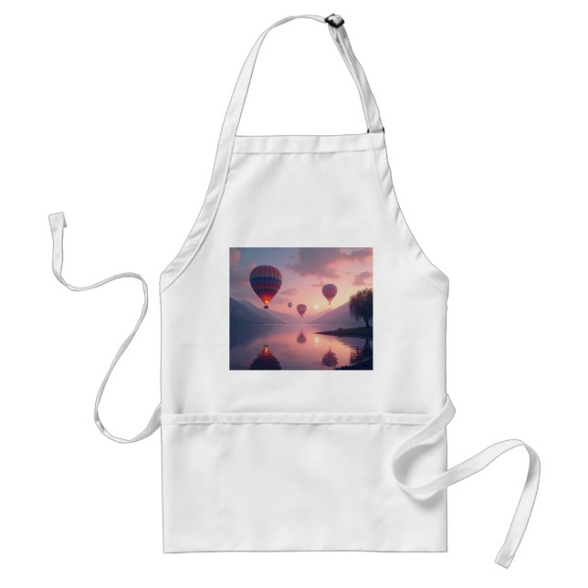 Balloon Adventure Dreams Standard Apron (Front)