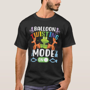 Balloon Ainmal Twisting Mode On Balloon Animal Ar T-Shirt