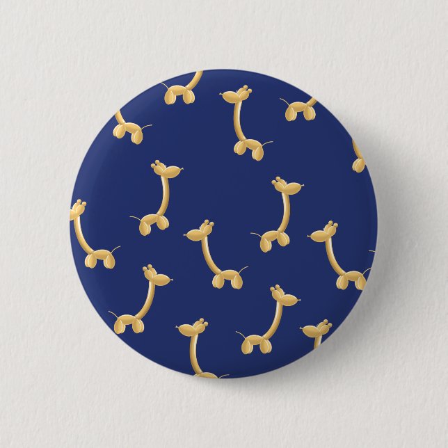 Balloon Animals 6 Cm Round Badge (Front)