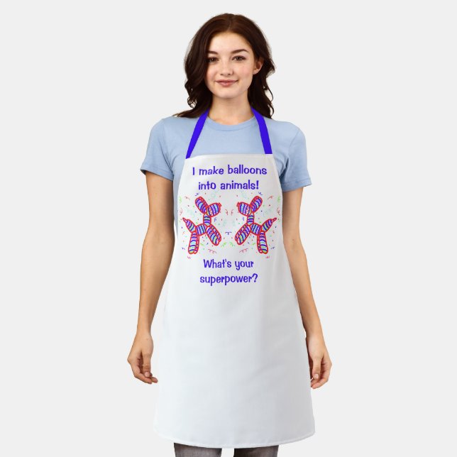 Balloon Animals Superpower Twister Apron (Worn)