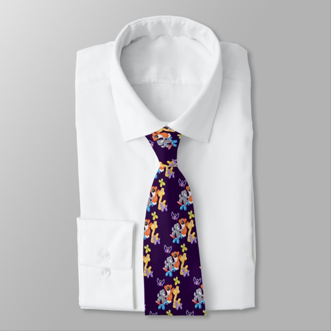 BALLOON ANIMALS TIE (Tied)