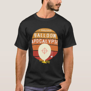 Balloon Apocalypse Chinese Spy for Detective Fans T-Shirt