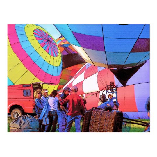 Balloon Art 5 Postcard