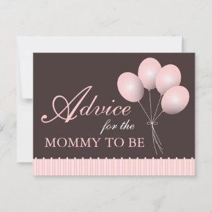 Balloon Baby Shower Advice for the Mummy to Be