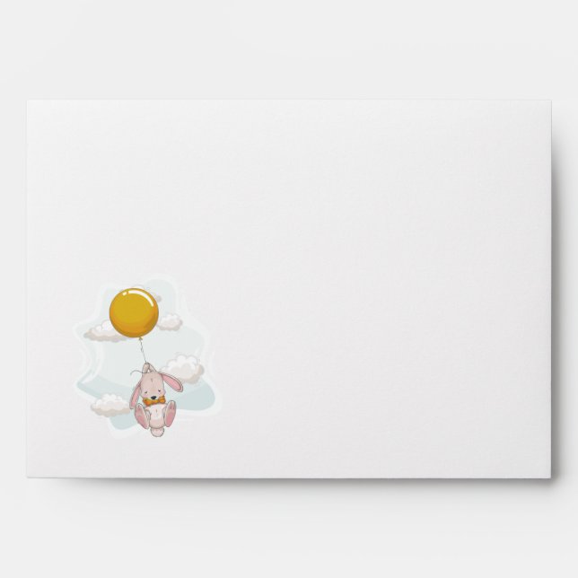 Balloon Baby Shower  Envelope (Front)