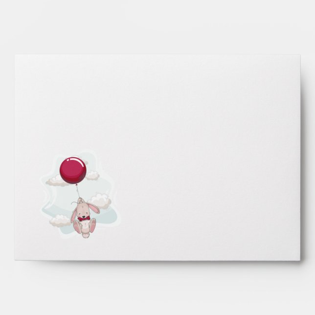 Balloon Baby Shower  Envelope (Front)