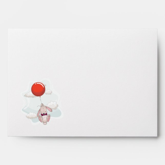Balloon Baby Shower  Envelope (Front)