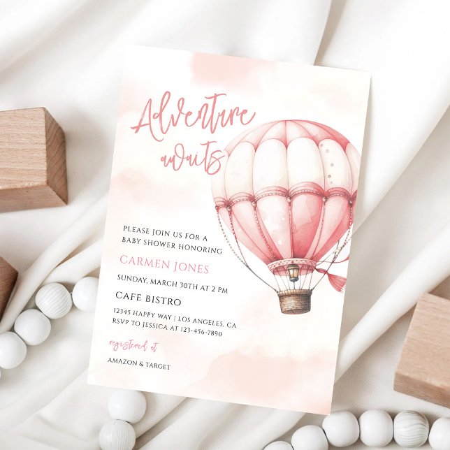 Balloon Baby Shower Invitation (Creator Uploaded)
