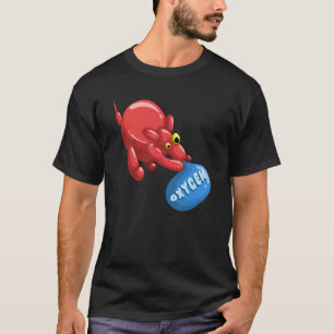 Balloon Balloon Animal Dog Inhaling Oxygen T-Shirt