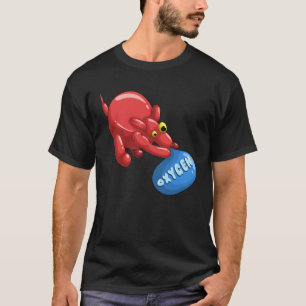 Balloon Balloon Animal Dog Inhaling Oxygen T-Shirt