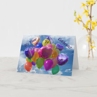 Balloon Birthday Card