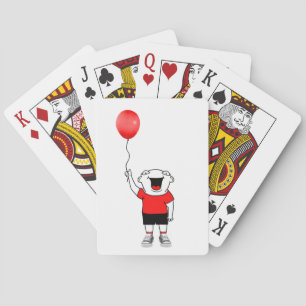 Balloon Boy Playing Cards