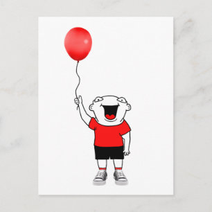 Balloon Boy Postcard