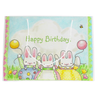 Balloon Bunnies Gift Bag