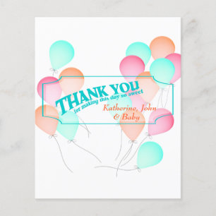 Balloon Candy Bar Wrapper Favour