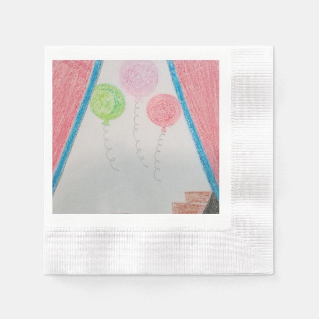 Balloon Celebration today Napkin (Front)