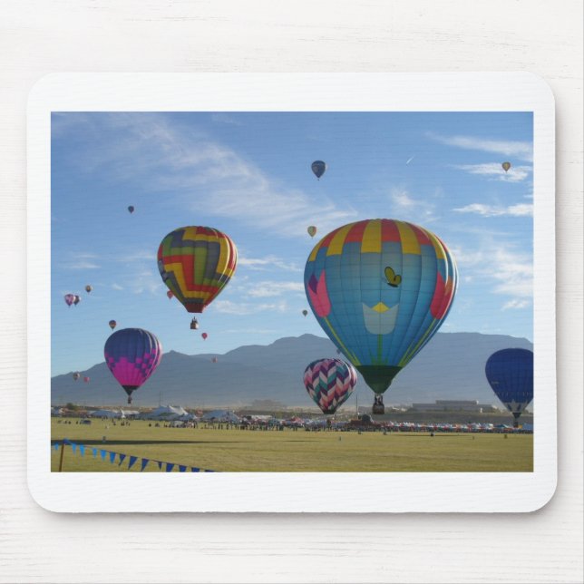 Balloon cluster mouse mat (Front)