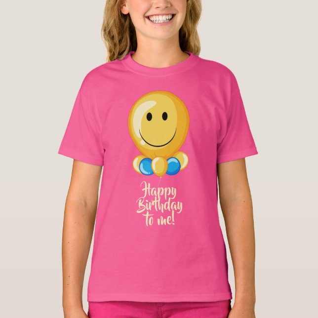 Balloon custom text shirts & jackets (Front)
