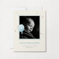 Balloon Daydream Compact Baby Announcement