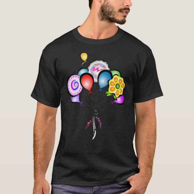 Balloon design Classic T-Shirt (Front)