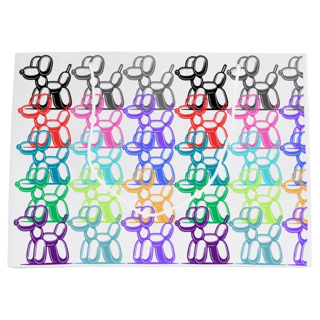 Balloon Dog Gift Bag (Front)