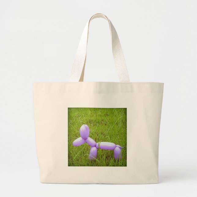 Balloon Dog Jumbo Tote Bag (Front)