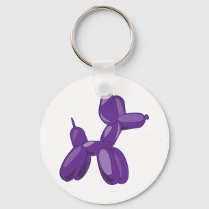 Balloon Dog Key Ring