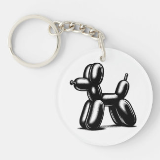Balloon Dog Key Ring