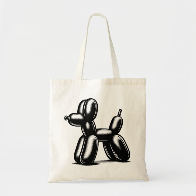 Balloon Dog Tote Bag (Front)