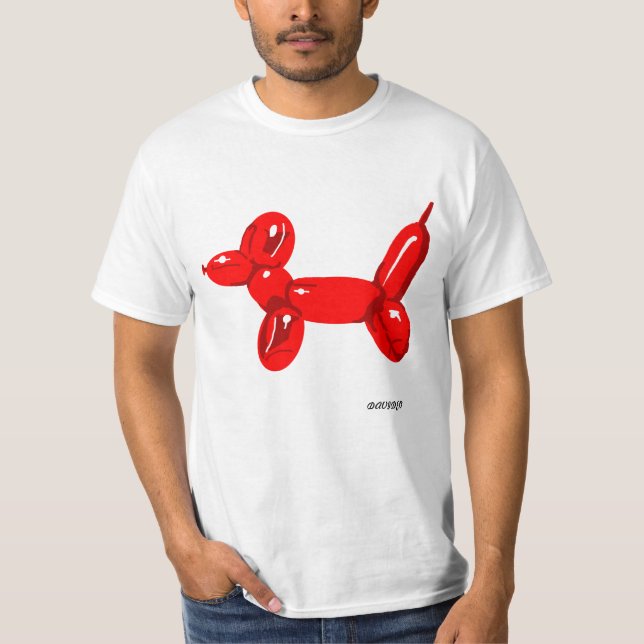 Balloon Dog -WHite T-shirt (Front)