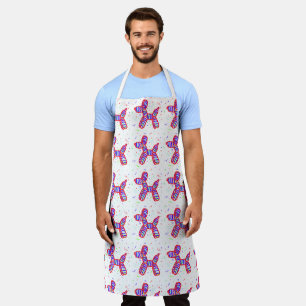 "Balloon Dogs Party" Apron
