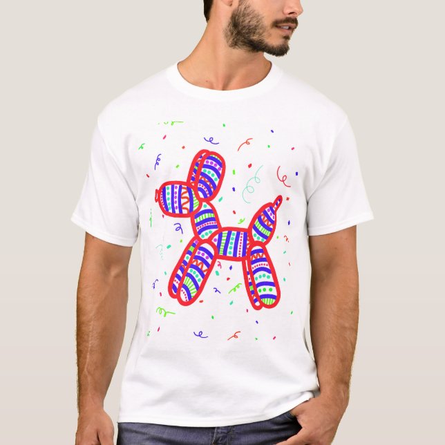 Balloon Dogs Party Men's T-Shirt (Front)