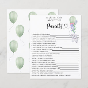 Balloon & Elephant games about the parents