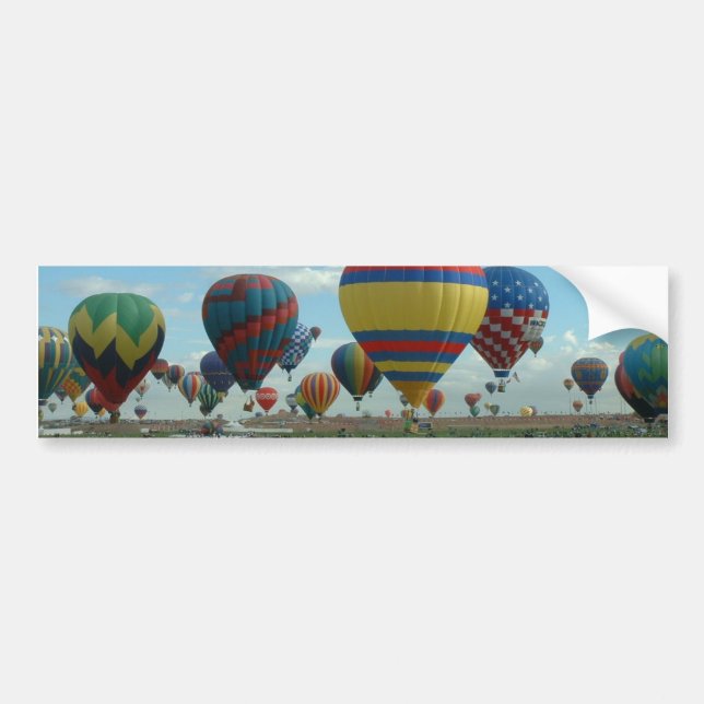 Balloon Fiesta Albuquerque Bumper Sticker (Front)