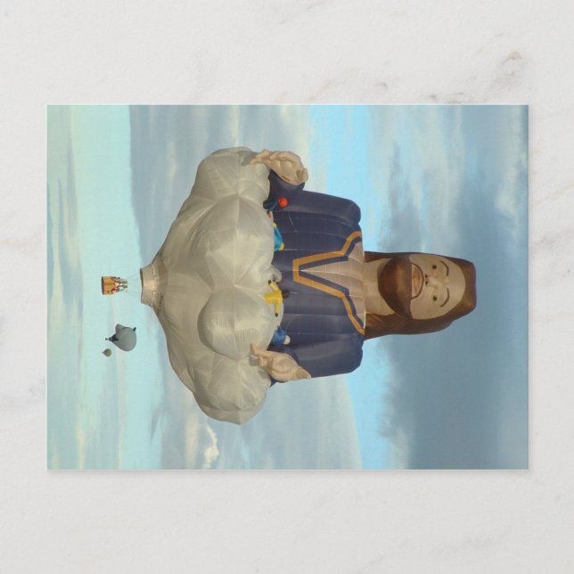 Balloon Fiesta Albuquerque Jesus The Lord Postcard (Front)
