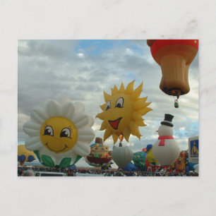 Balloon Fiesta Albuquerque Special Postcard