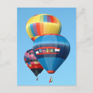 Balloon fiesta postcard