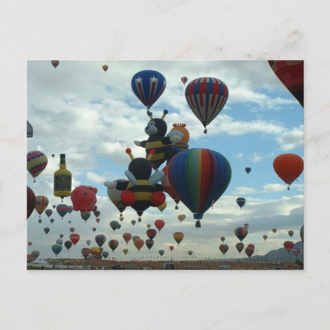 Balloon fiesta postcard (Front)