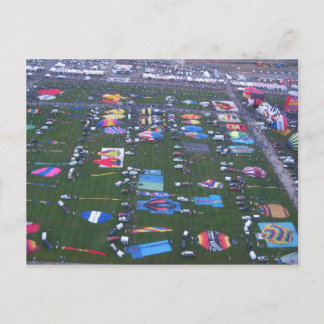 Balloon fiesta postcard
