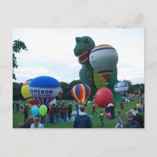 Balloon fiesta postcard