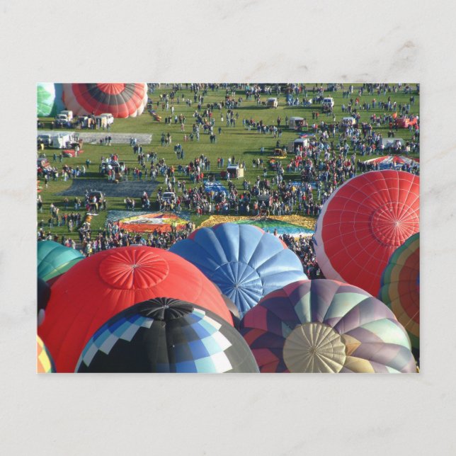Balloon fiesta postcard (Front)