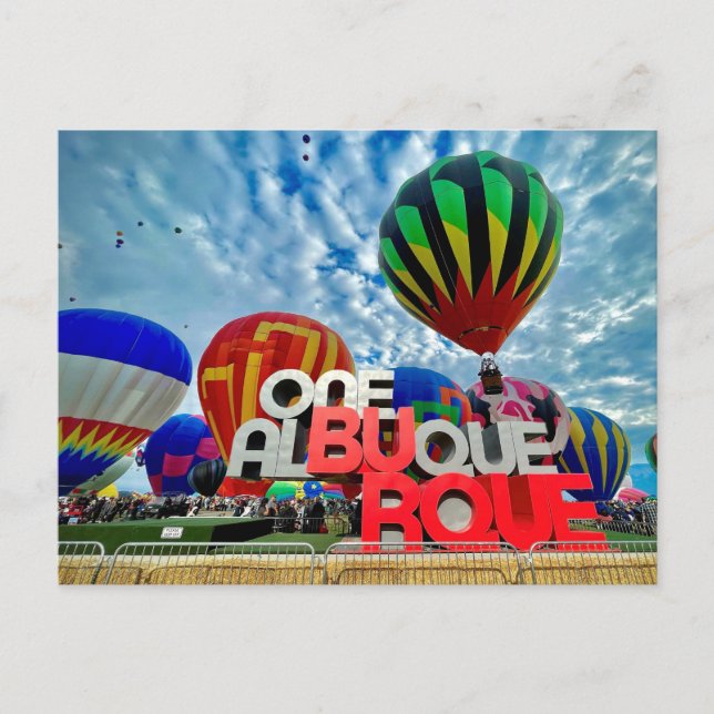 Balloon Fiesta Postcard (Front)