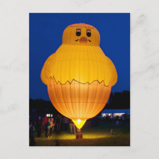Balloon fiesta postcard