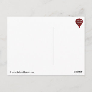 Balloon Heart Postcard
