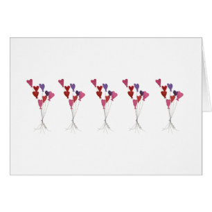 Balloon Hearts Cards